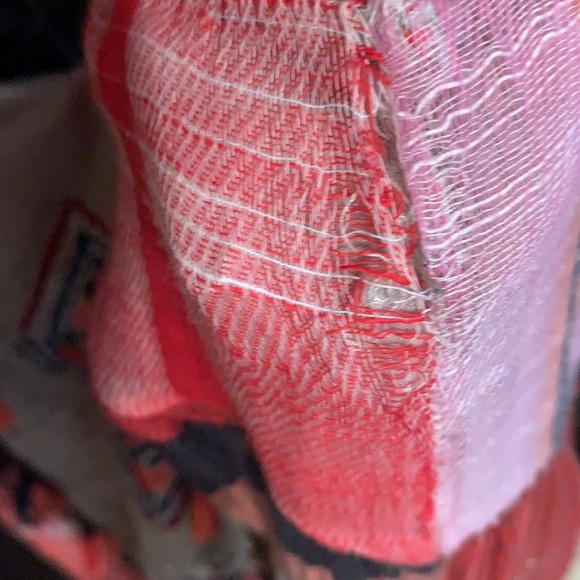 Zara embroidered boho maxi dress with tassels - Picture 8 of 8